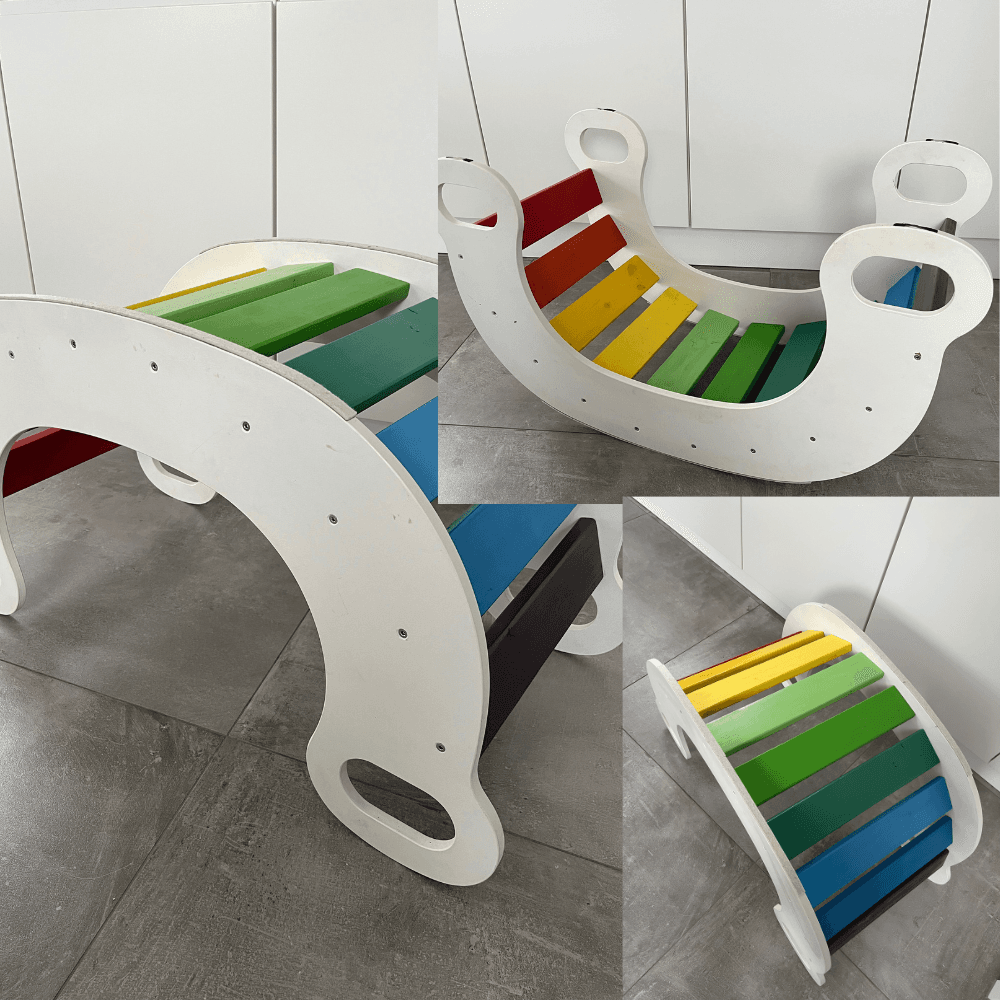 Kletterbogen und Wippe